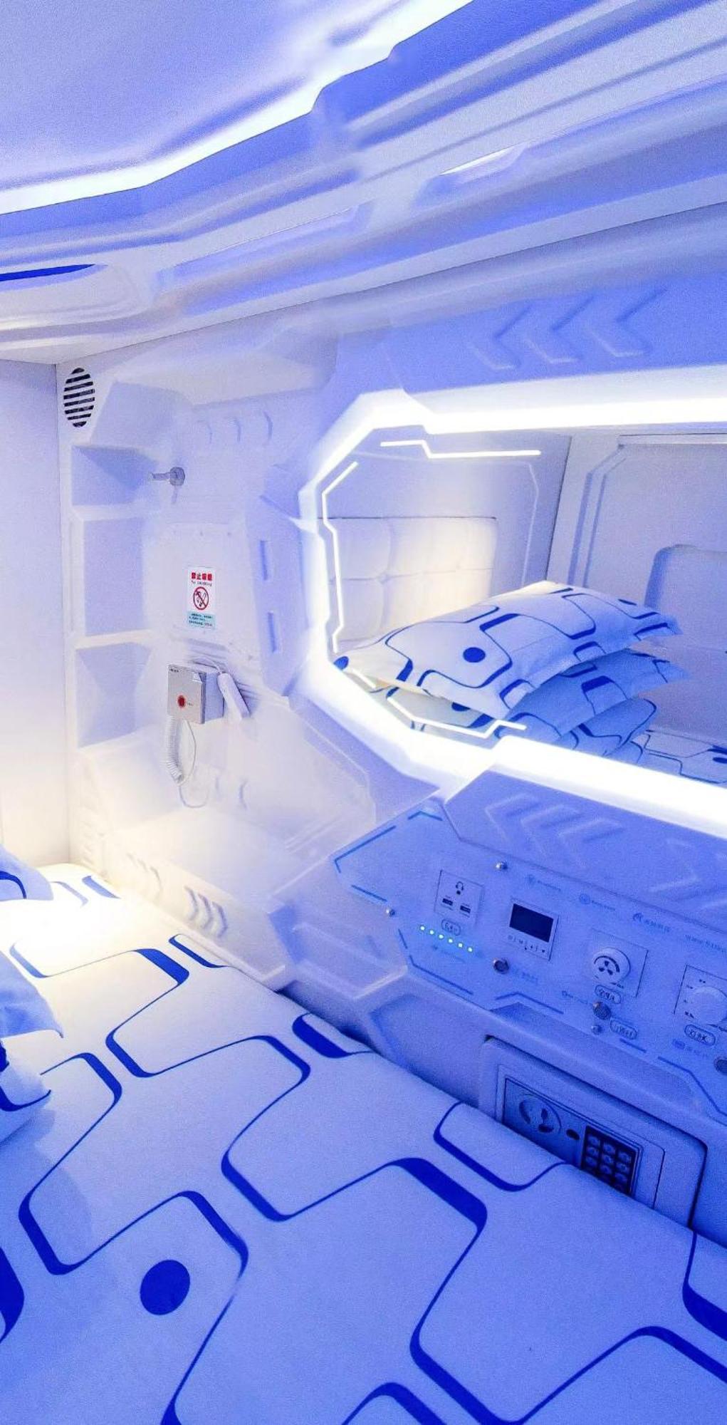 Xi'An Xianyang International Airport Space Capsule Hotel Pokój zdjęcie